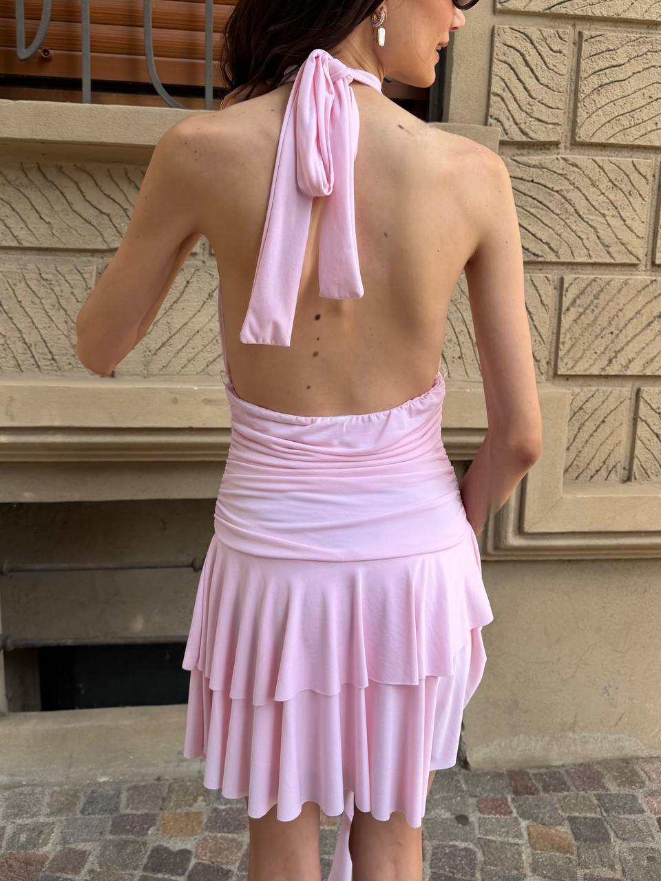 Abito Elvira Rosa Chiaro