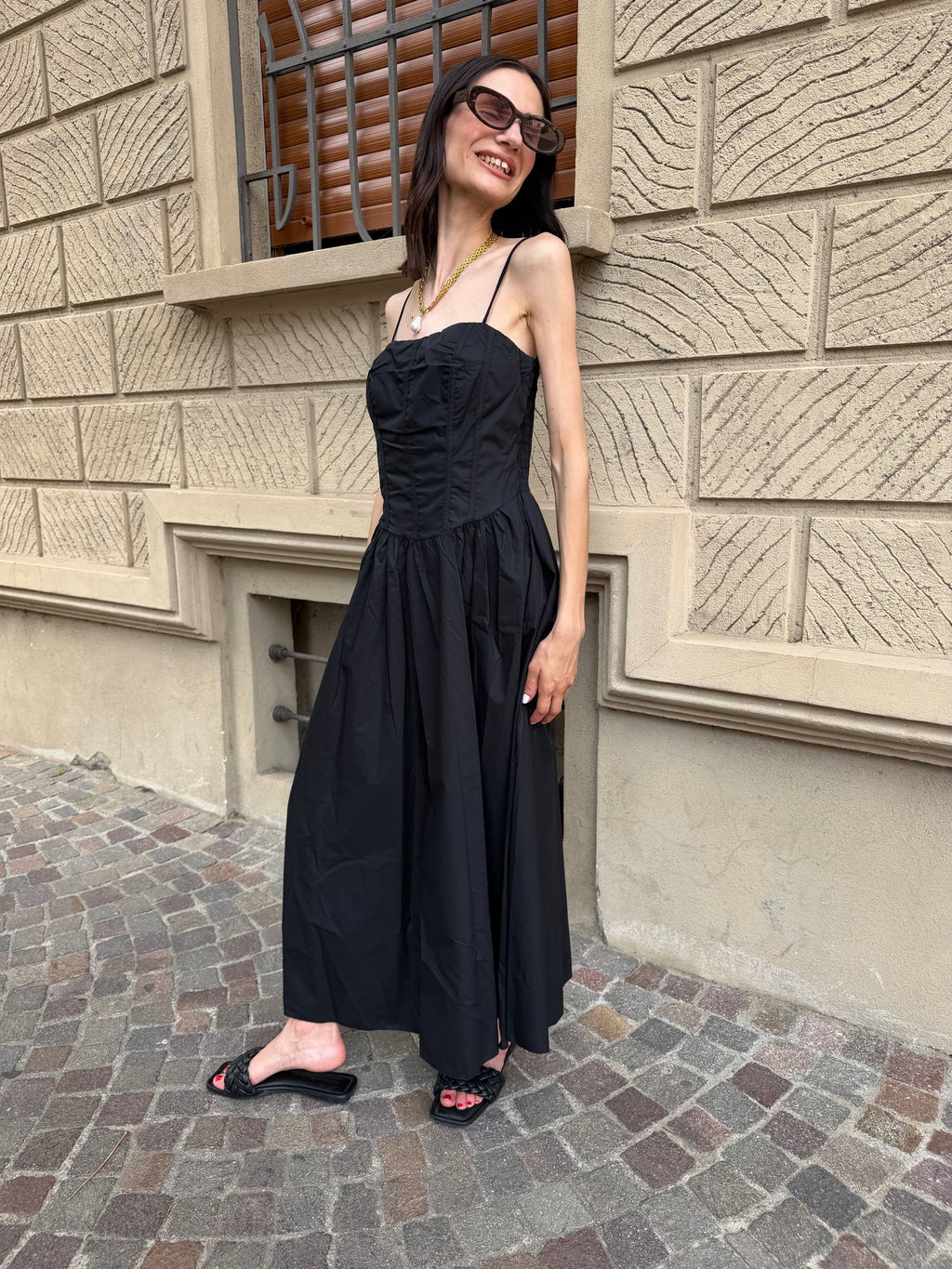 Abito Velia Nero