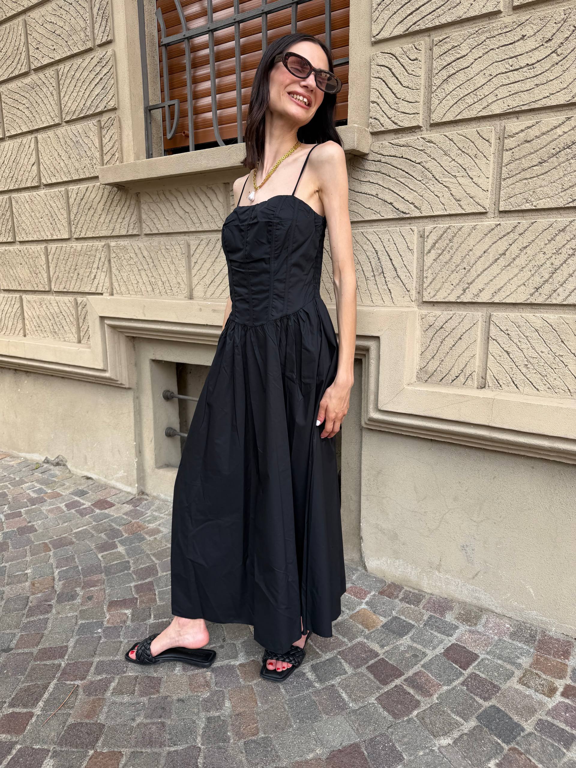 Abito Velia Nero