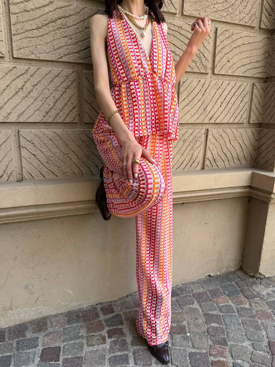 Coordinato crochet colori vivaci