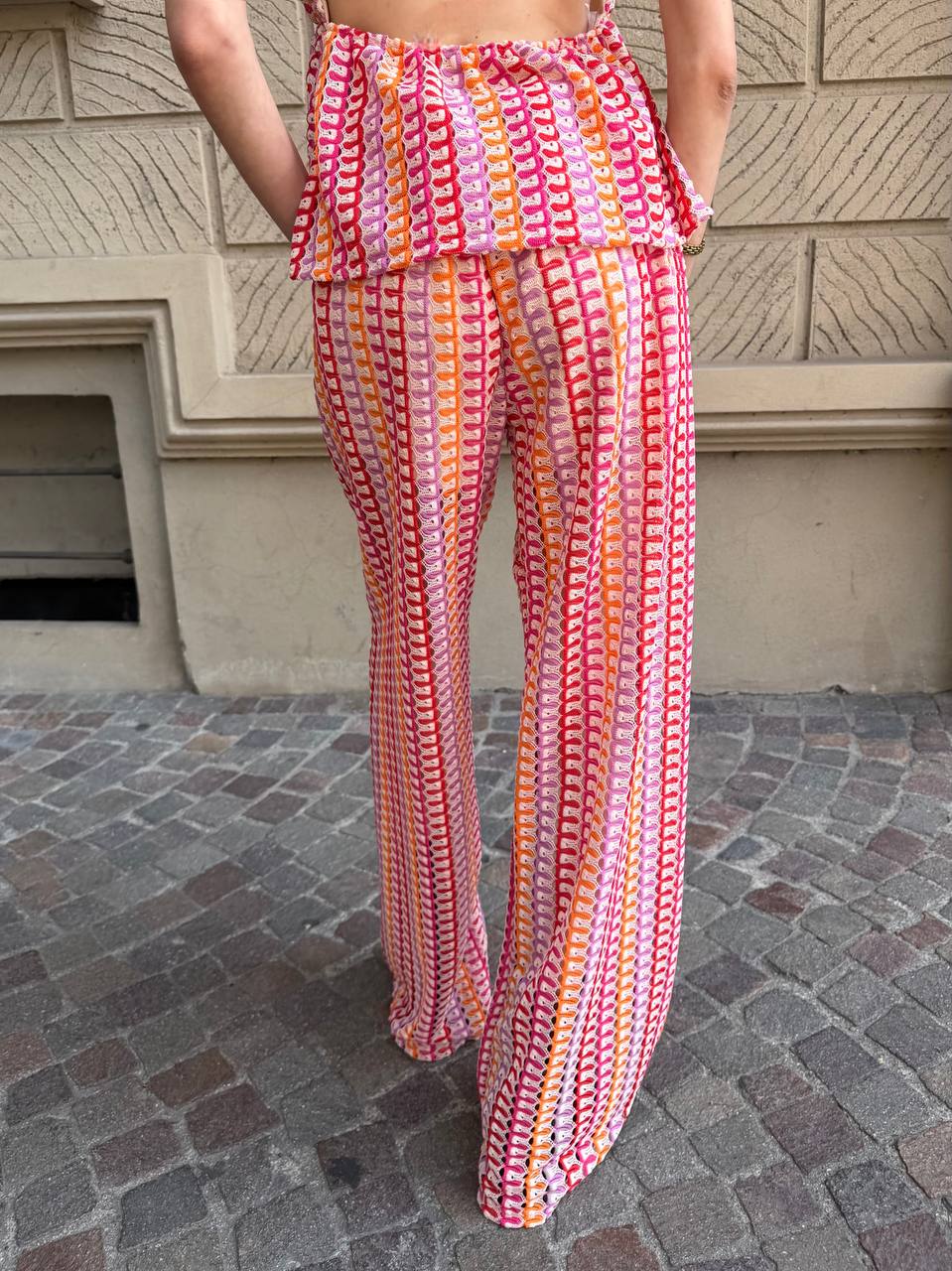 Coordinato crochet colori vivaci