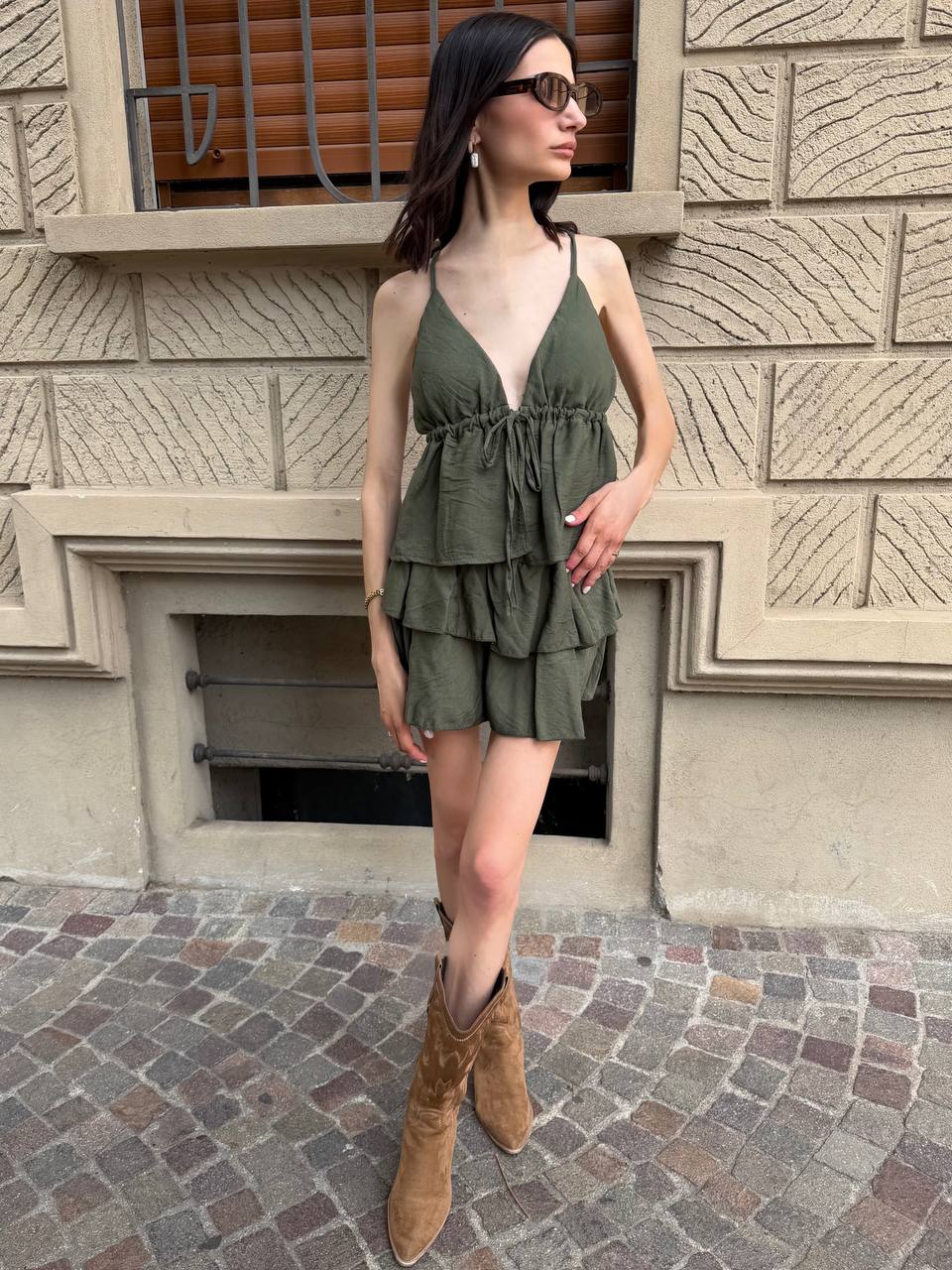 Coordinato Elvira Verde Oliva