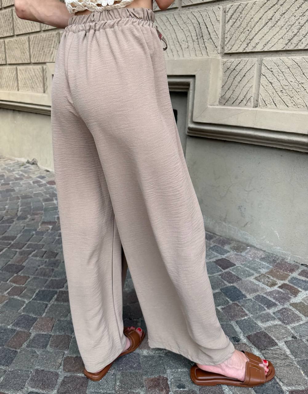 Pantalone Elodie Tortora