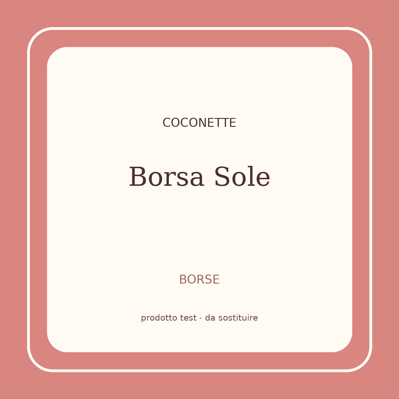 Test Borsa Sole