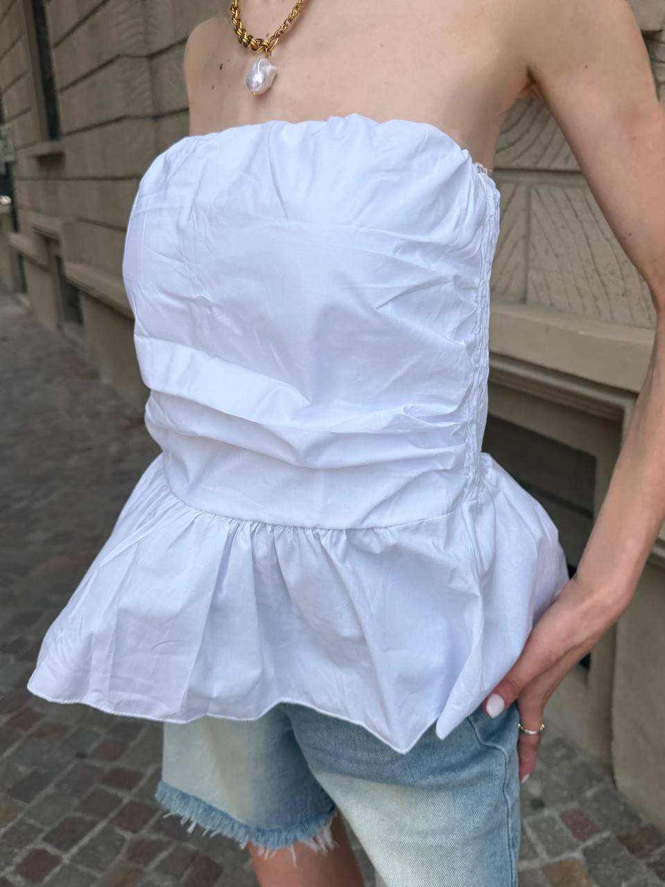 Top Velia Bianco