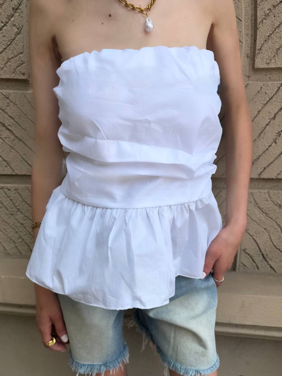 Top Velia Bianco